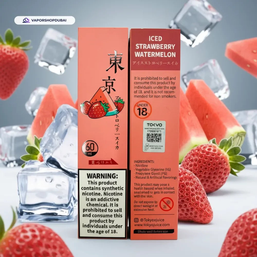 TOKYO E LIQUID 3MG 60ML ALL FLAVORS IN UAE
