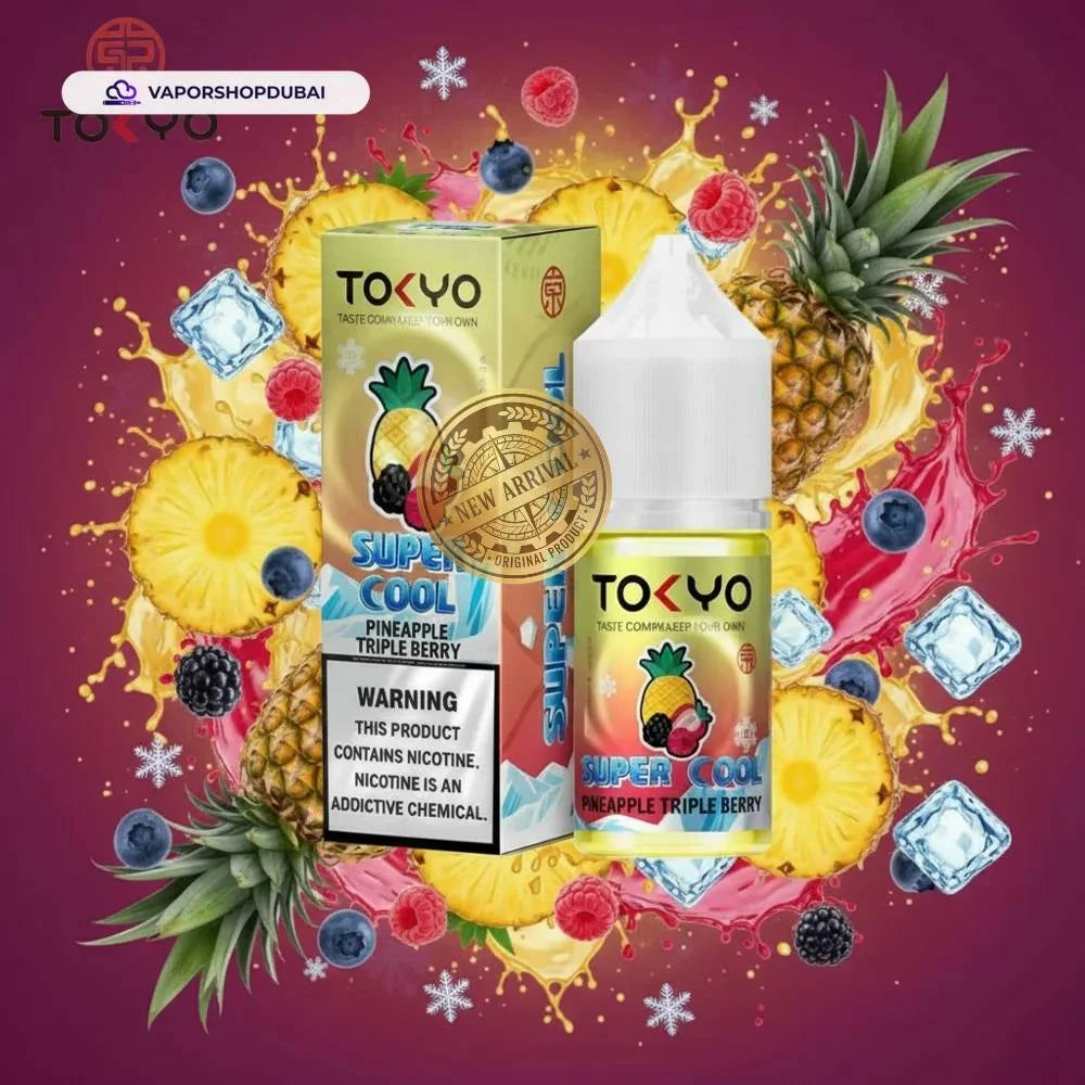 Tokyo Super Cool Saltnic 20mg 30ml E-liquid in the UAE