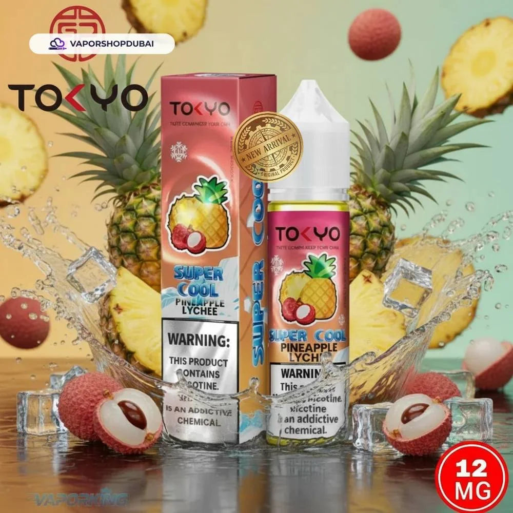 Tokyo Super Cool Series 12mg 60ml E-liquid in the UAE