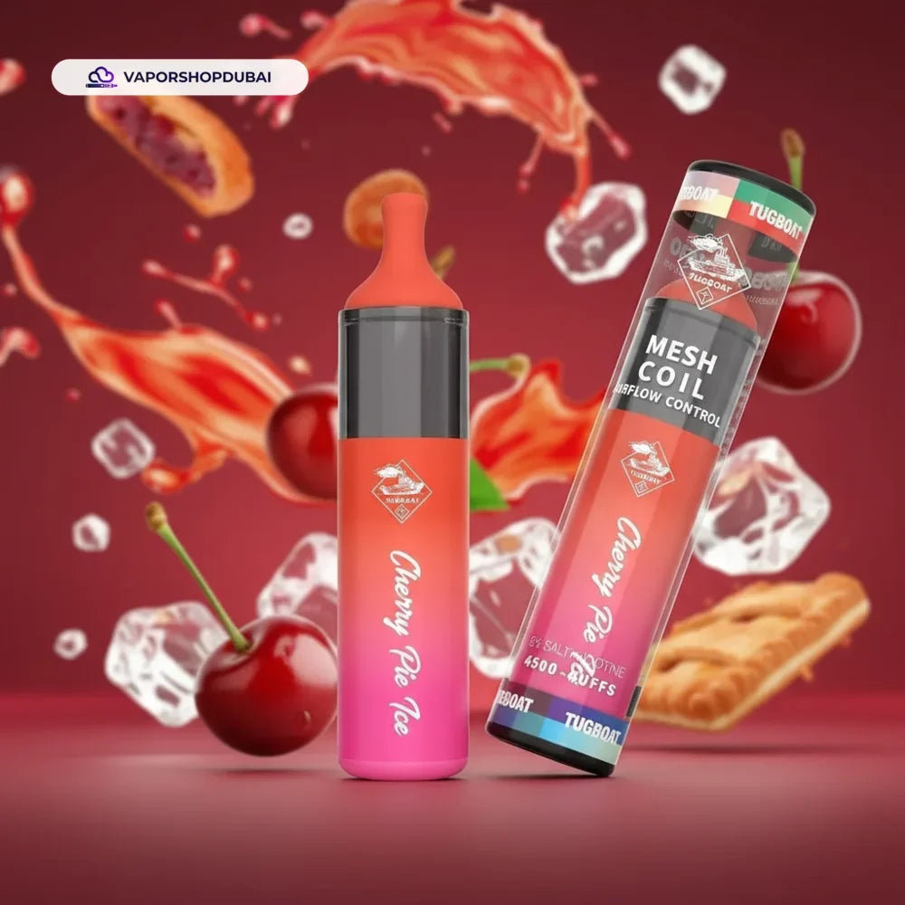Tugboat Evo 4500 Puffs Disposable Vape New Flavors In DUBAI
