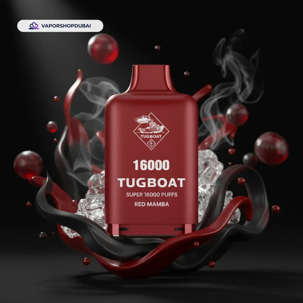 Tugboat Super 16000 Pod Cartridges Disposable Vape In UAE