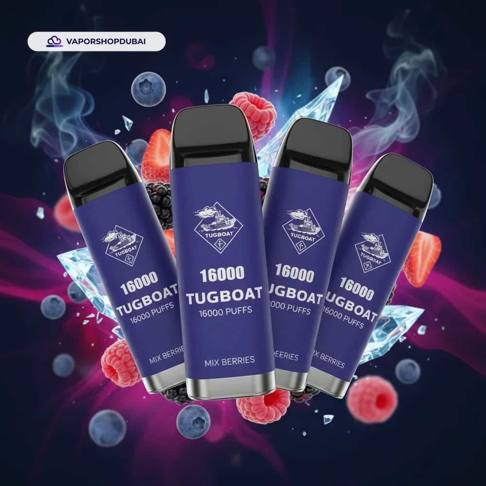 Tugboat Super 16000 Pod Cartridges Disposable Vape In UAE