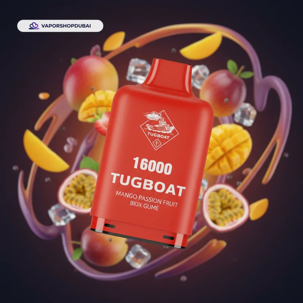Tugboat Super 16000 Pod Cartridges Disposable Vape In UAE