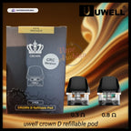 Uwell Crown D Refillable Pod 2mL In UAE