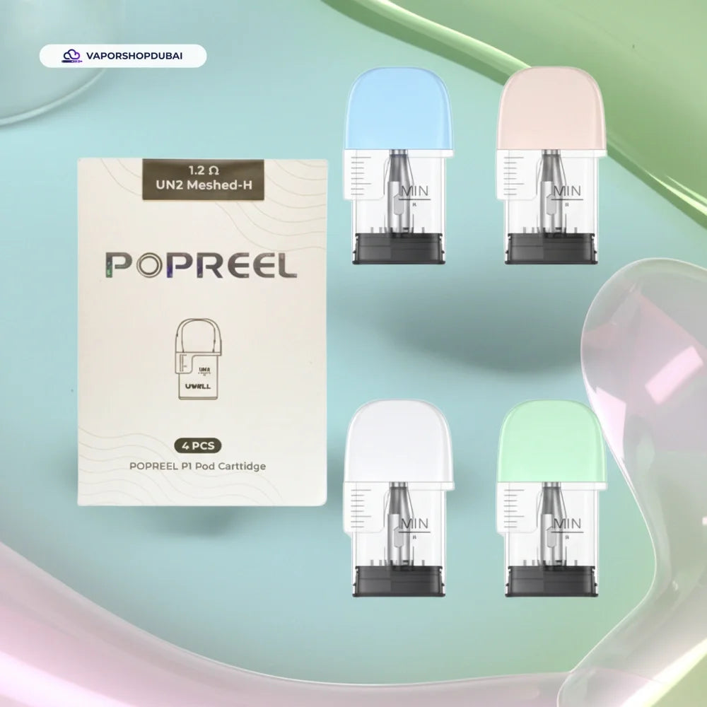 Uwell Popreel P1 Pod Cartridge 2ml (4pcs/pack) In UAE