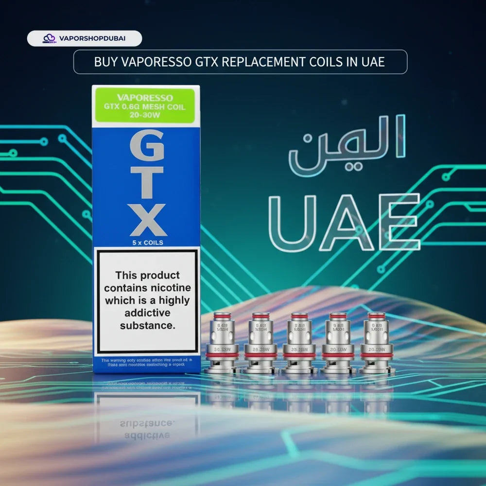 BUY VAPORESSO GTX REPLACEMENT COILS IN UAE