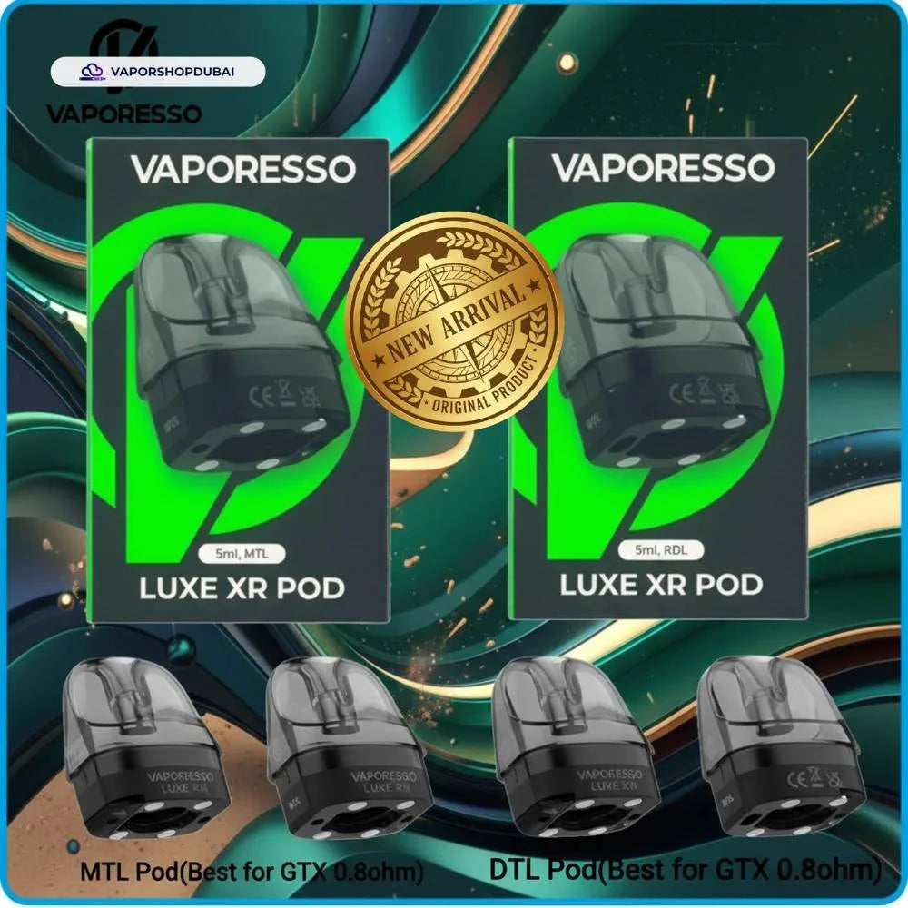 Vaporesso Luxe XR Empty Pods 5ml 2pcs In UAE