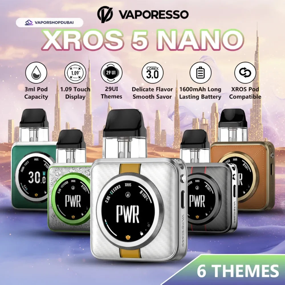 Vaporesso XROS 5 Nano Vape Kit 30W In DUBAI, UAE