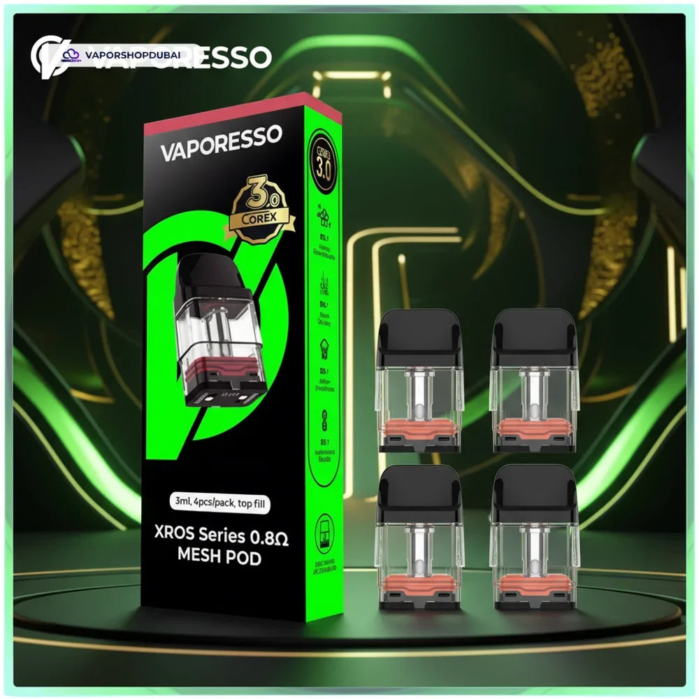 Vaporesso XROS Series Pod Cartridge 4pcs Pack In UAE