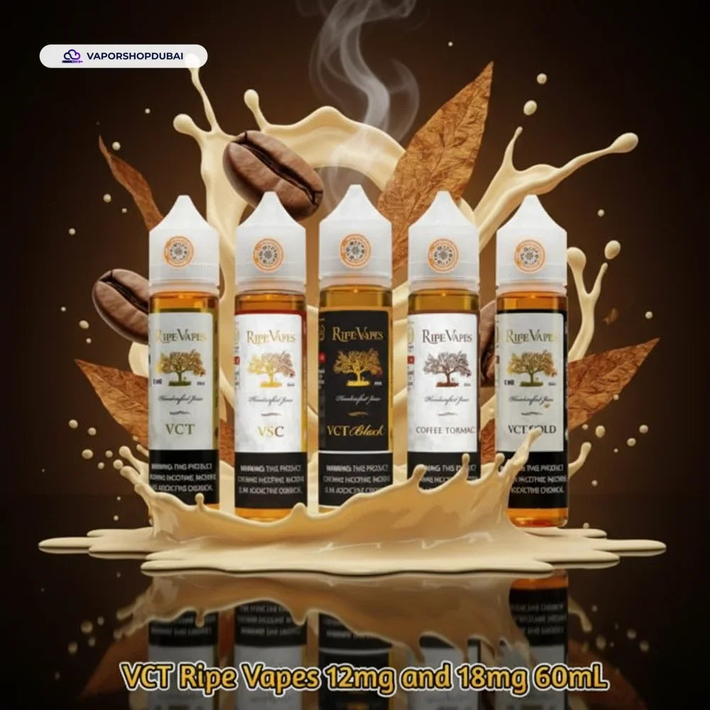 VCT Ripe Vapes 12mg and 18mg 60ml E-Juice in the UAE