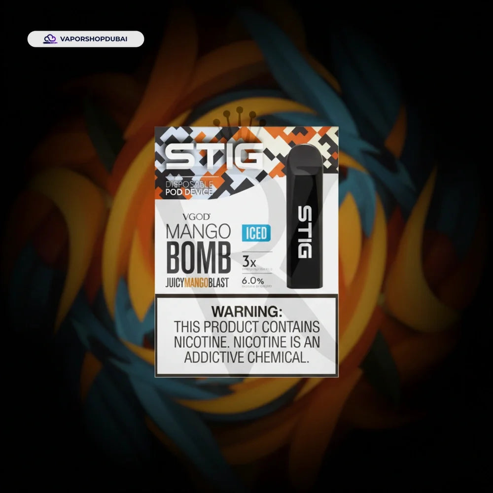 VGOD STIG DISPOSABLE ICED MANGO BOMB