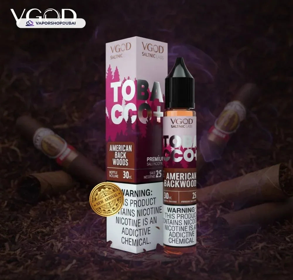 VGOD Tobacco Plus Saltnic 30ml E-Liquid 25mg &amp; 50mg in DUBAI,UAE