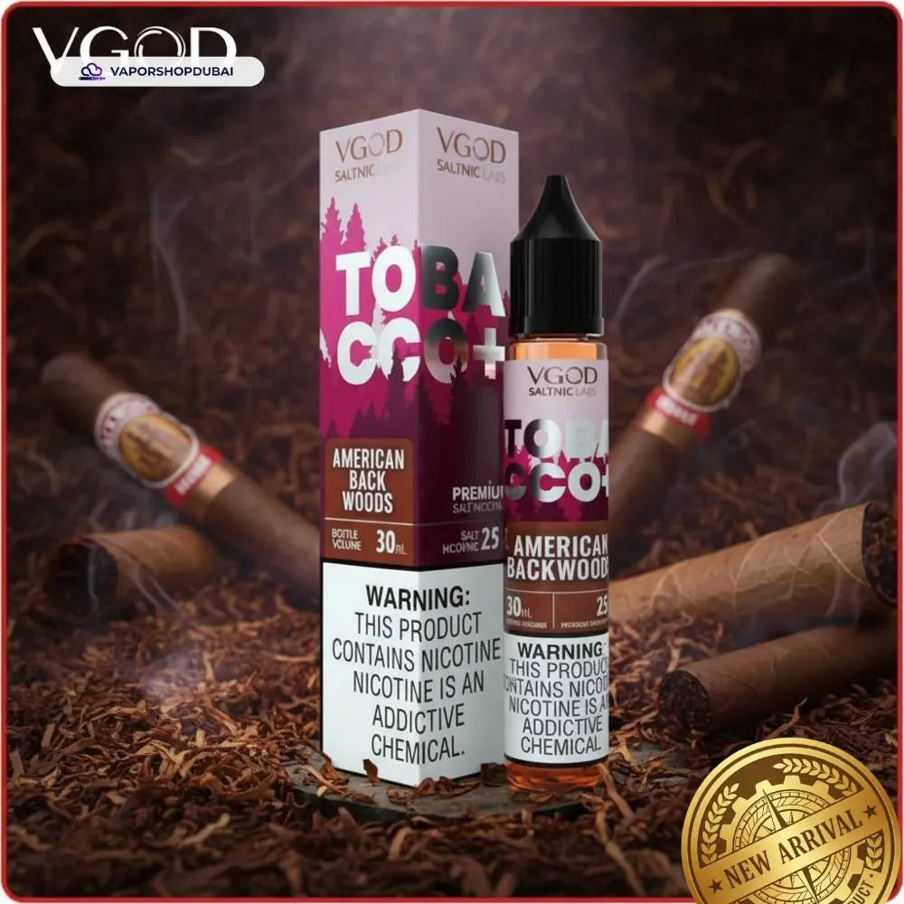 VGOD Tobacco Plus Saltnic 30ml E-Liquid 25mg &amp; 50mg in DUBAI,UAE