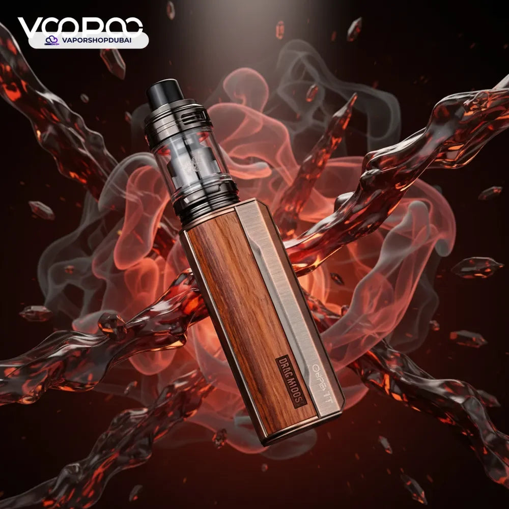 VOOPOO DRAG M100S Vape Kit with Uforce-L Tank Atomizer 5.5ml In UAE