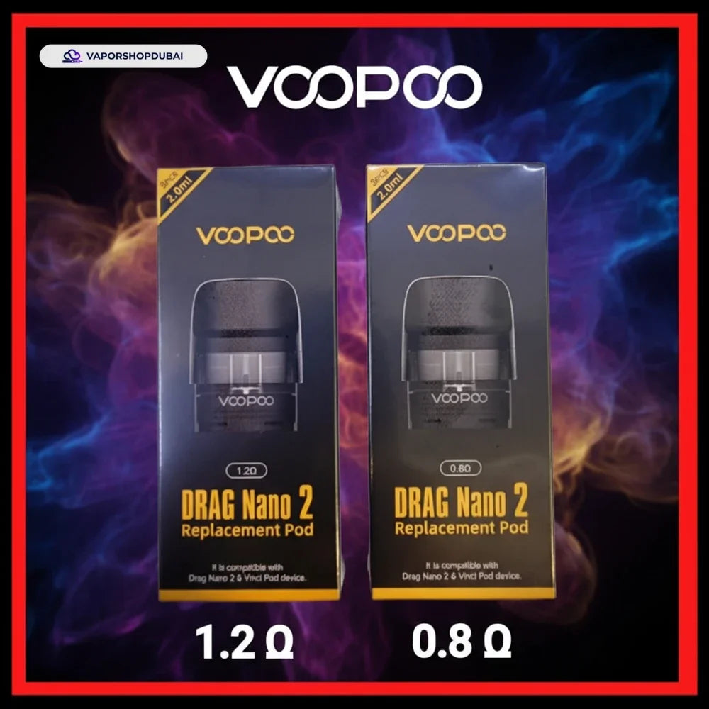 Buy Voopoo Drag Nano 2 Replacement Pods 3pcs/pack