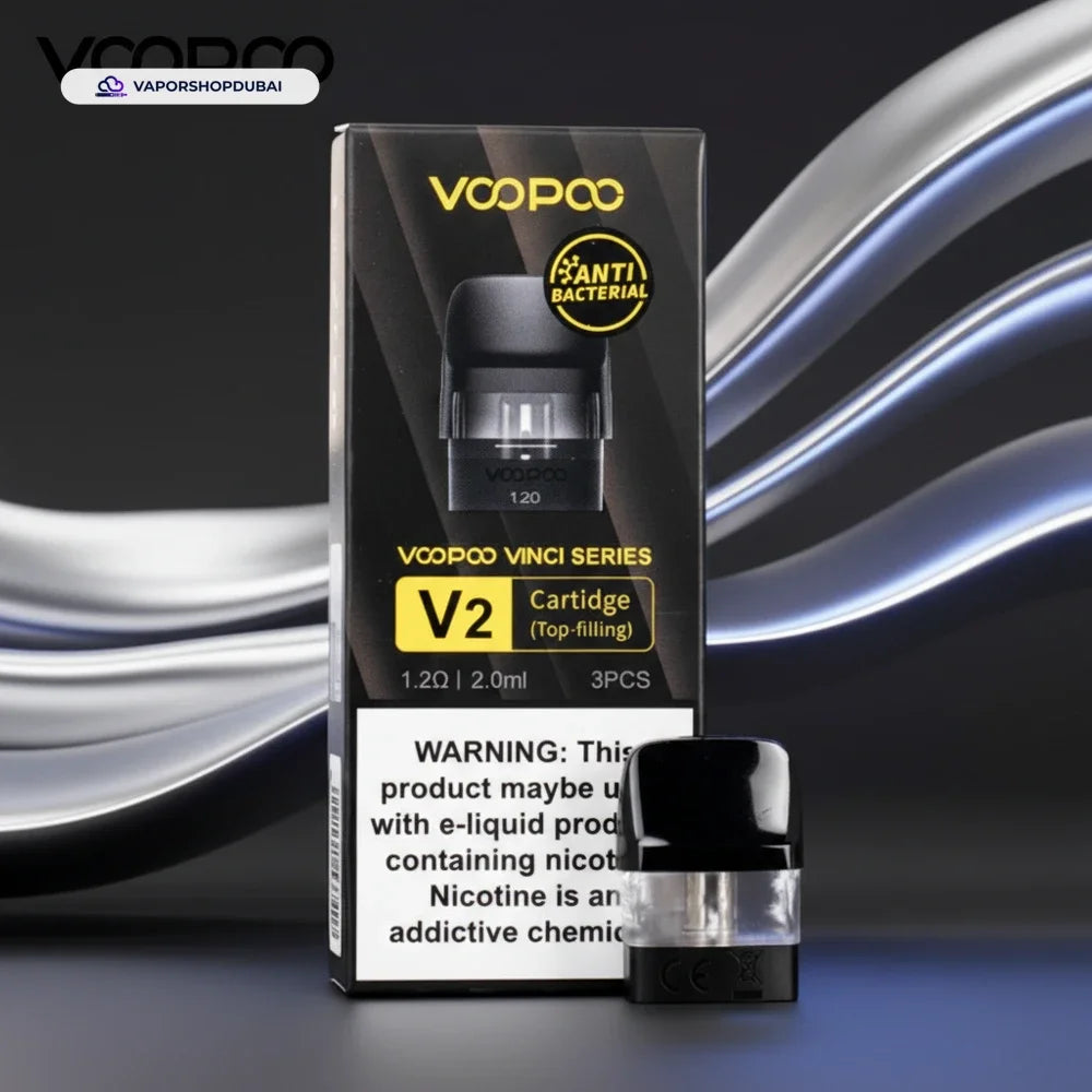 VOOPOO VINCI V2 Pod Cartridge upgraded versions of the Drag Nano 2 Pods / Vinci Pod Cartridge