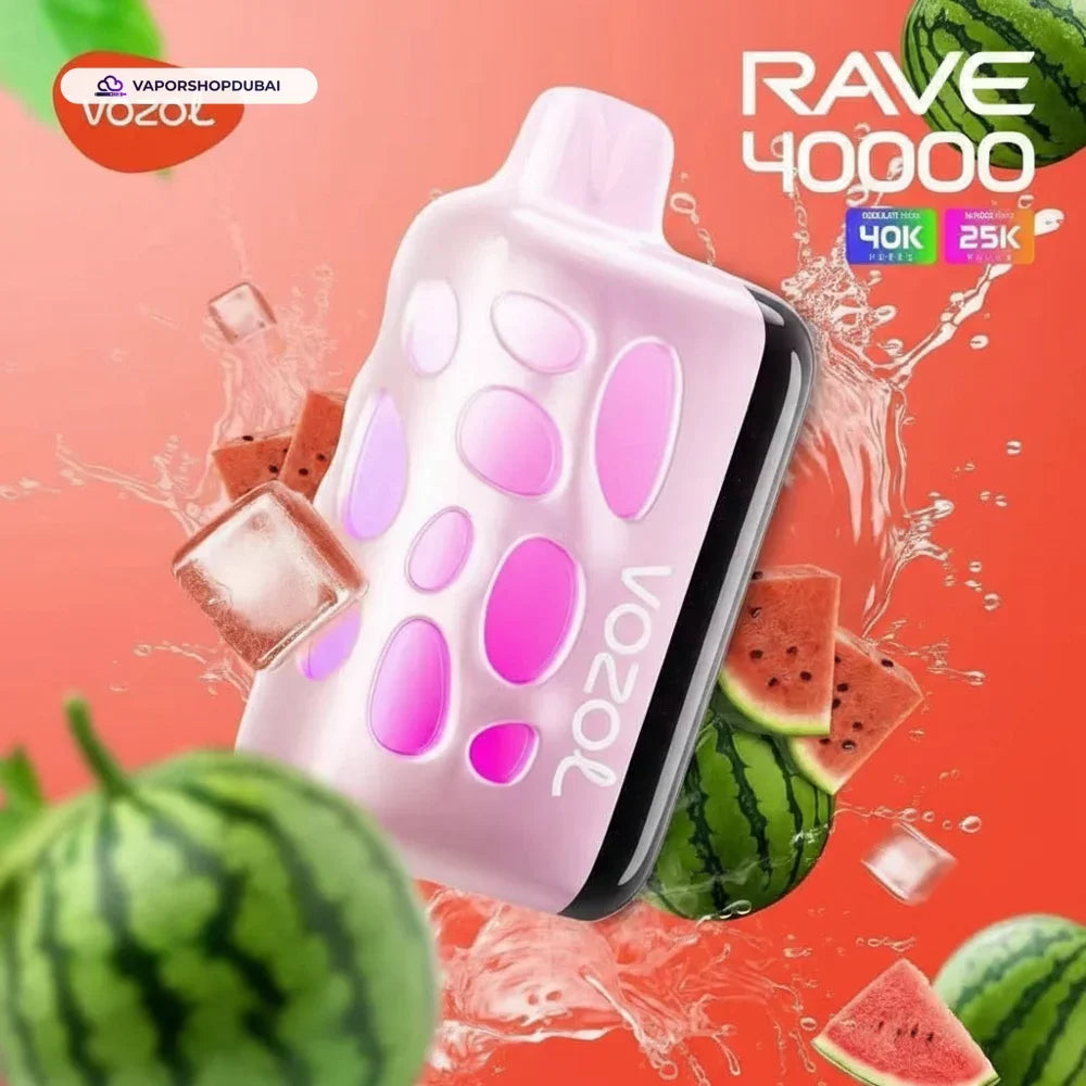 VOZOL RAVE 40000 Puffs Disposable Vape In UAE