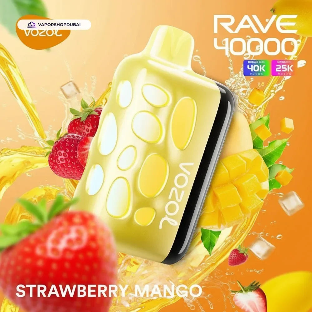 VOZOL RAVE 40000 Puffs Disposable Vape In UAE