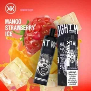 MANGO STRAWBERRY ICE|ENERGY VAPE 5000 PUFFS|100% ORIGINAL DISPOSABLE