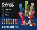 PODSALT GO 1500 PUFFS