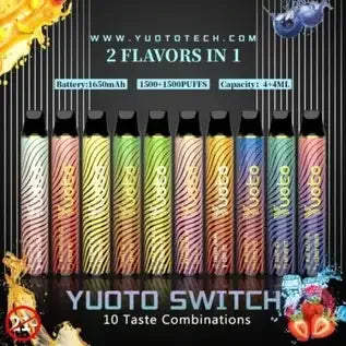 YUOTO SWITCH | Best Vape Shop Dubai (2026)
