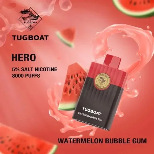 TUGBOAT HERO 8000 puff | Best Vape Shop Dubai (2026)