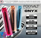 PODSALT ONYX 4000 PUFF’S