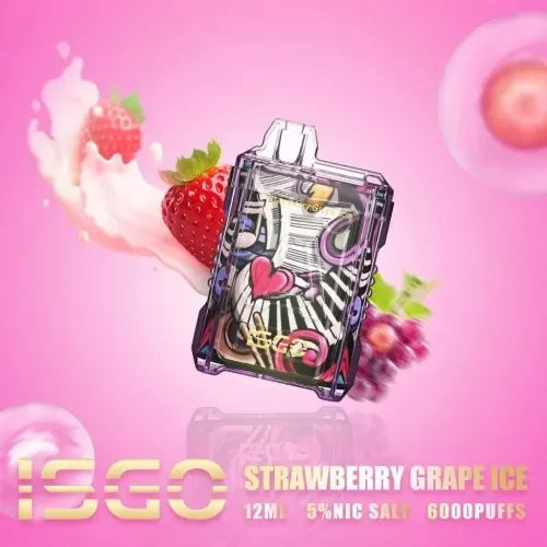 ISGO DRUM BOX 6000 PUFFS