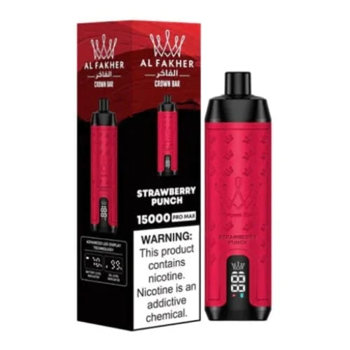 AL FAKHER CROWN BAR CROWN BAR HYPERMAX 15000 PUFF’S | Best Vape Shop Dubai (2026)