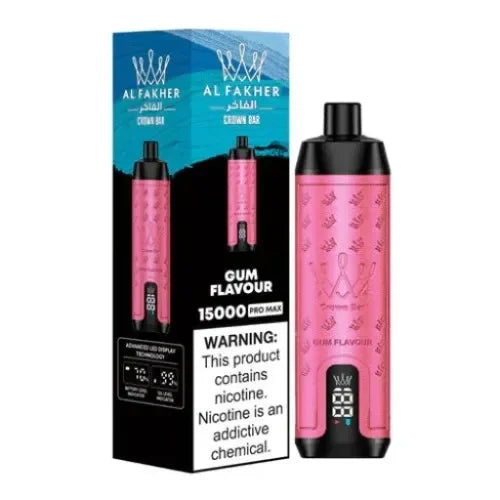 AL FAKHER CROWN BAR CROWN BAR HYPERMAX 15000 PUFF’S | Best Vape Shop Dubai (2026)