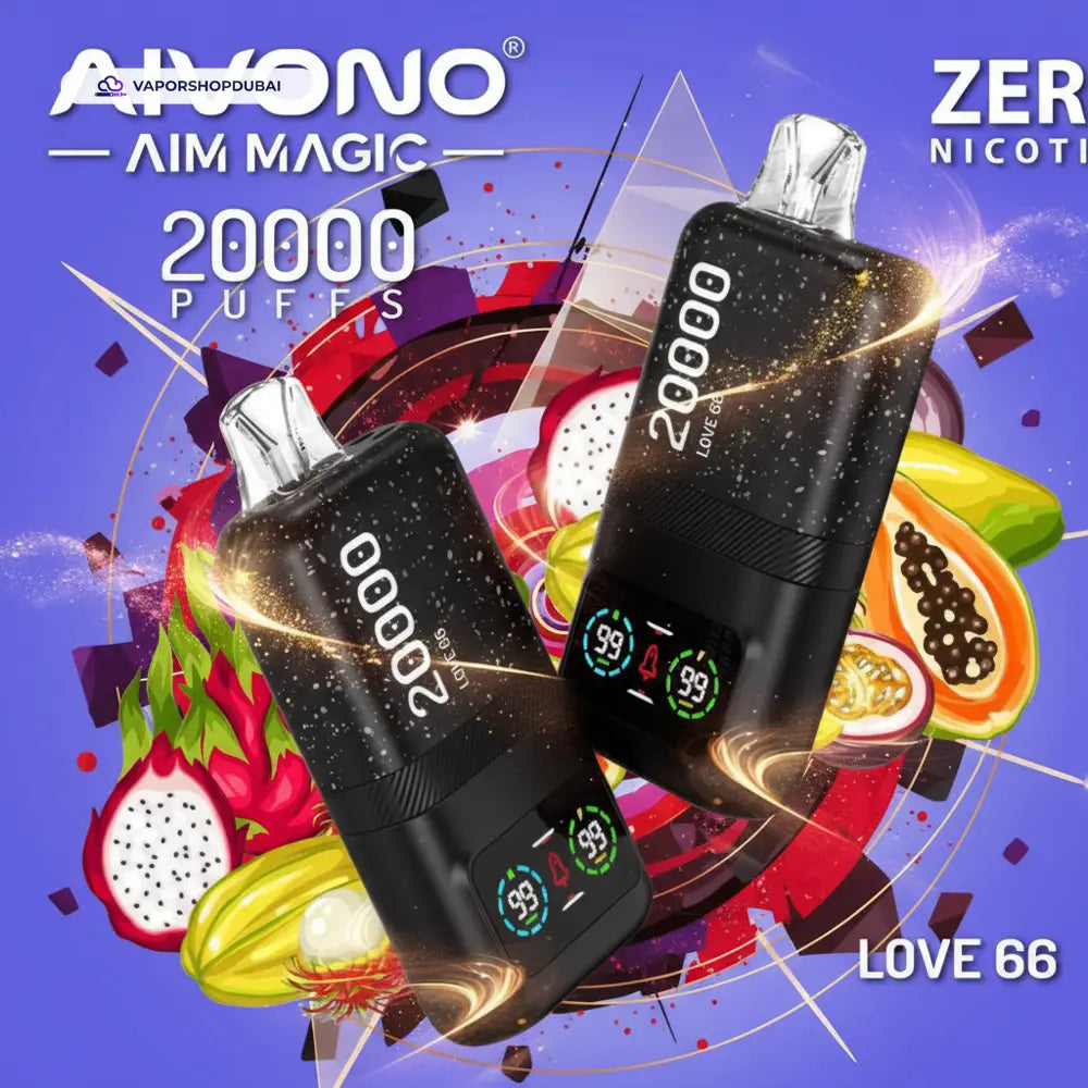 AIVONO Aim Magic 20000 Puff Zero Nicotine Disposable Vape In UAE