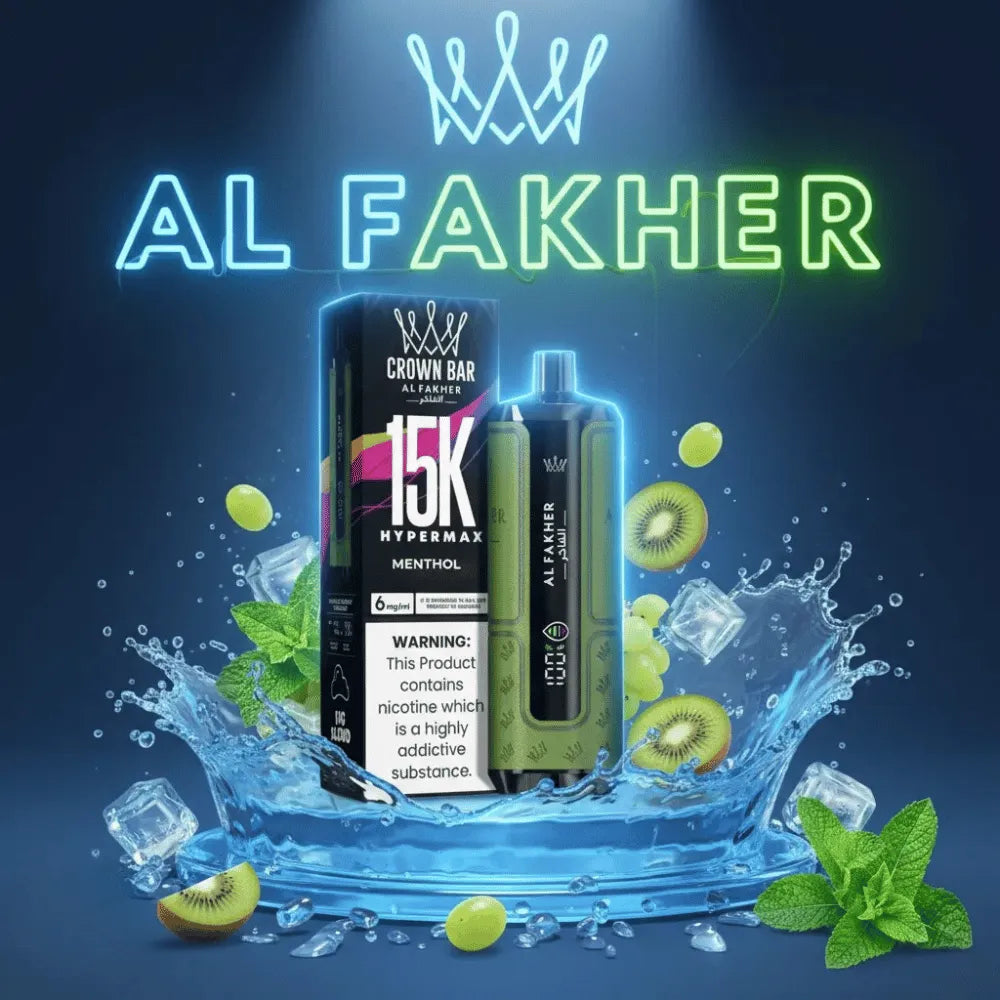 Al Fakher Crown Bar 15000 | Al fakher Vape  | Best Vape Shop Dubai (2026)