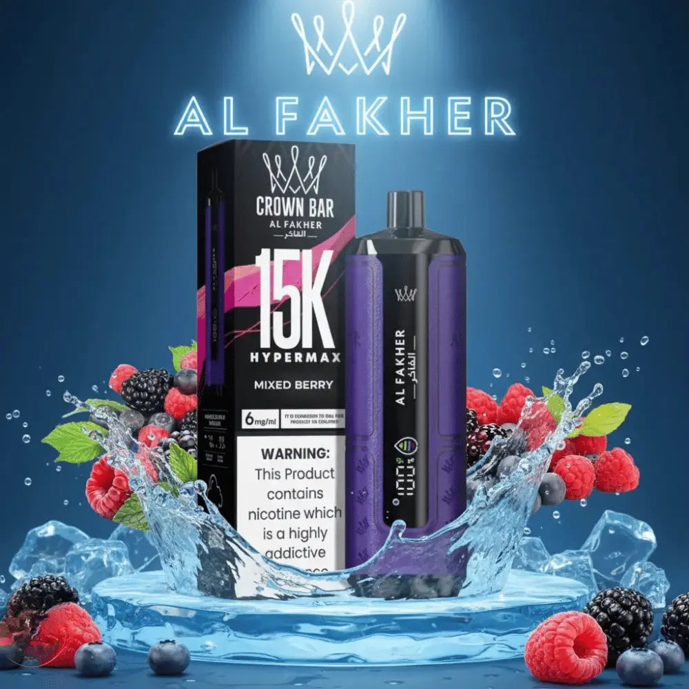 Al Fakher Crown Bar 15000 | Al fakher Vape  | Best Vape Shop Dubai (2026)