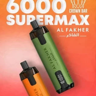 AL FAKHER CROWN BAR SUPERMAX 6000 PUFF’S