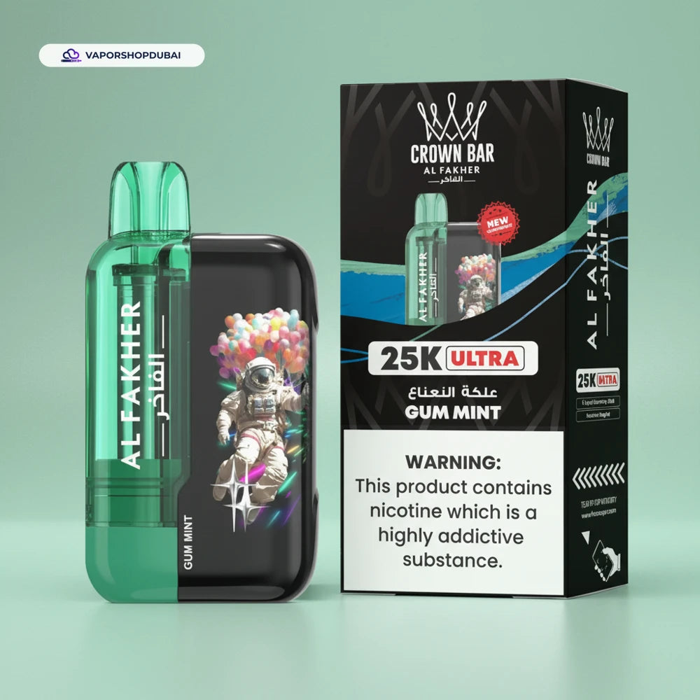 Al Fakher Ultra 25000 Puffs Dubai — Authentic Shisha Vape AED 50