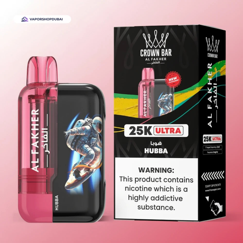 Al Fakher Ultra 25000 Puffs Dubai — Authentic Shisha Vape AED 50