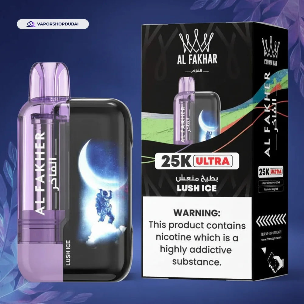 Al Fakher Ultra 25000 Puffs Dubai — Authentic Shisha Vape AED 50