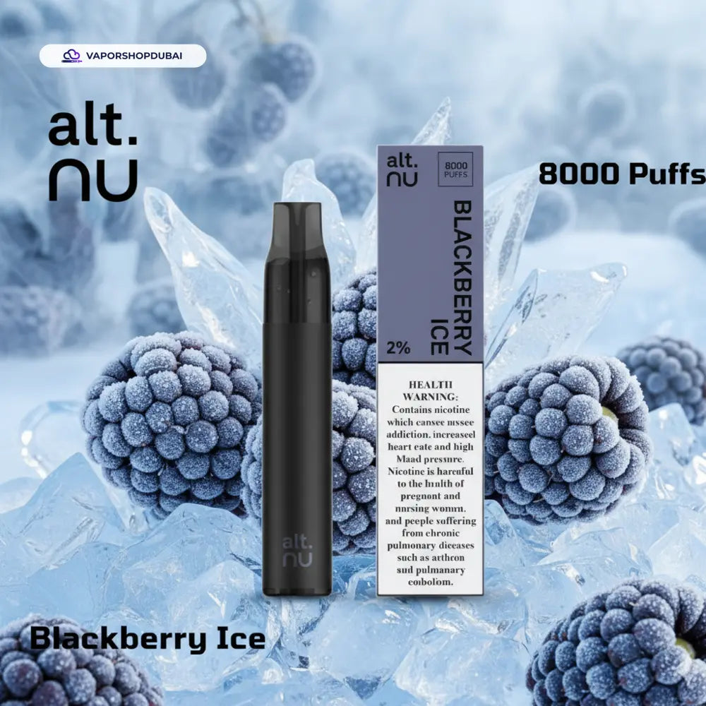 Alt Nu 8000 Puffs Disposable Vape 20mg in DUBAI, UAE