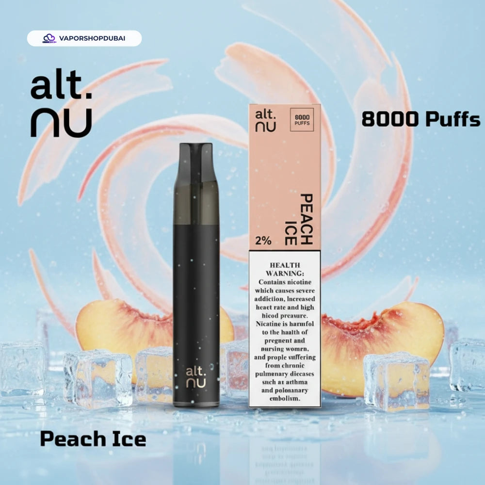 Alt Nu 8000 Puffs Disposable Vape 20mg in DUBAI, UAE