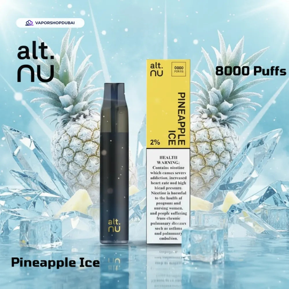 Alt Nu 8000 Puffs Disposable Vape 20mg in DUBAI, UAE