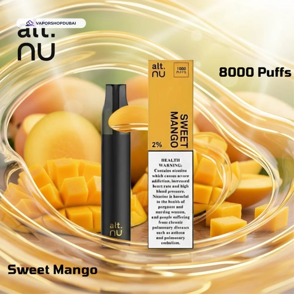 Alt Nu 8000 Puffs Disposable Vape 20mg in DUBAI, UAE
