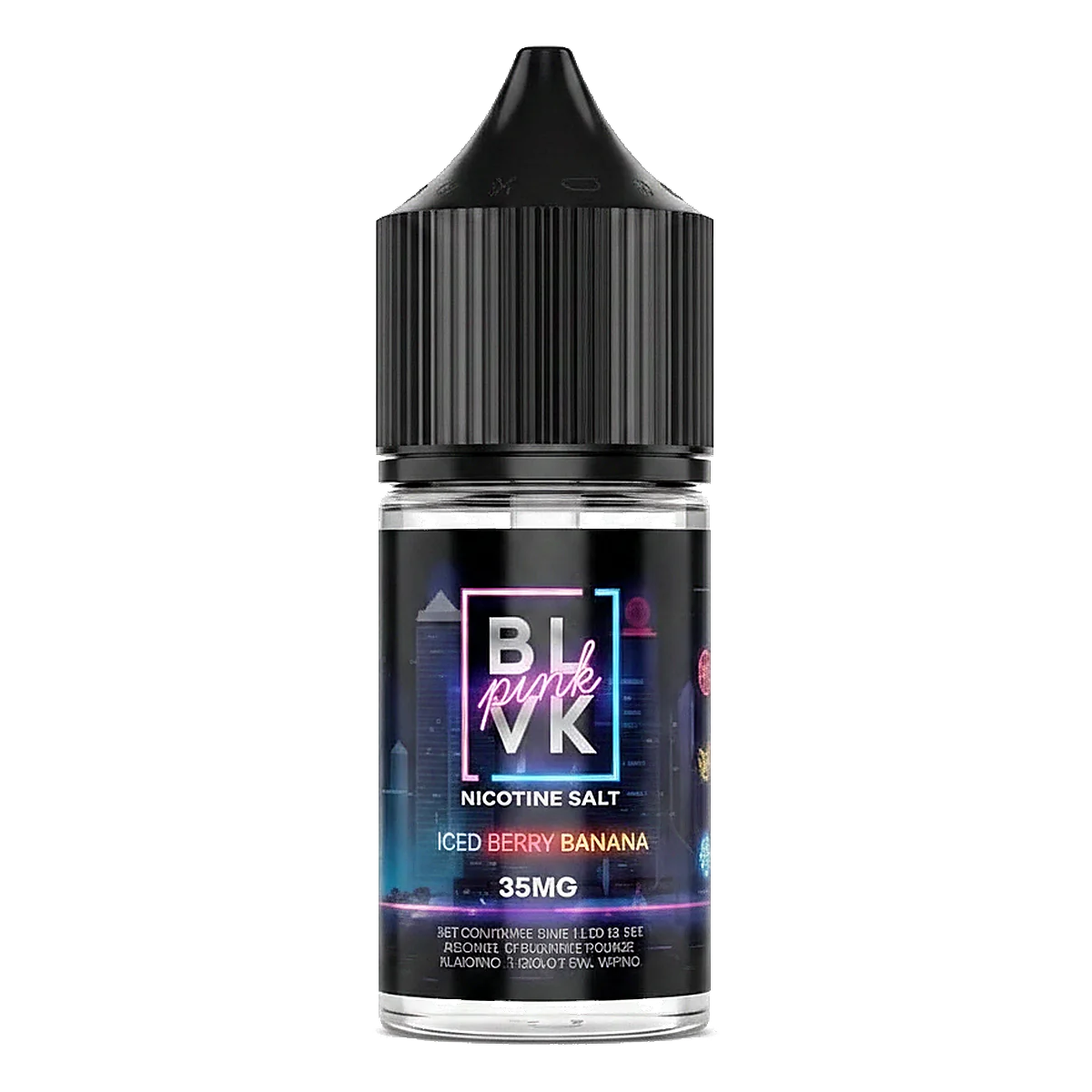 BLVK Unicorn Salt Iced Berry banana by BLVK Pink Salt Series 30ml