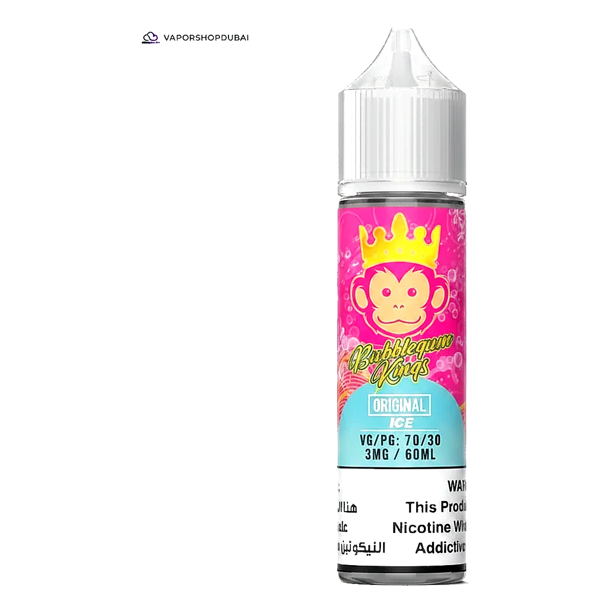 BUBBLEGUM KINGS ORIGINAL ICE 60ML (FREEBASE)