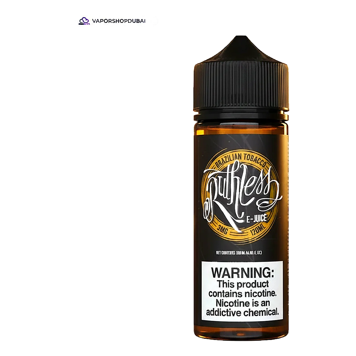 Buy Authentic Brazilian Tobacco By Ruthless 120ml In UAE