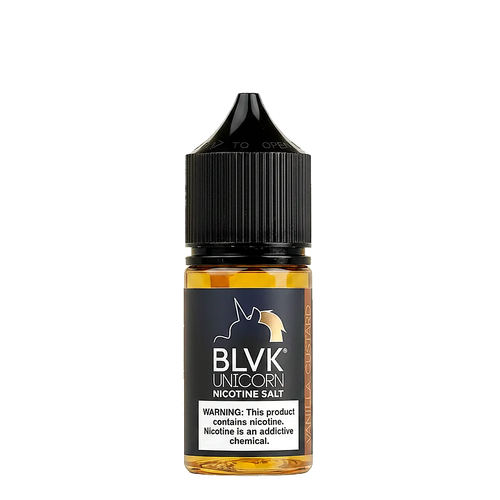 Buy Authentic Vanilla Custard by BLVK Unicorn Salt 30ml in Dubai UAE
