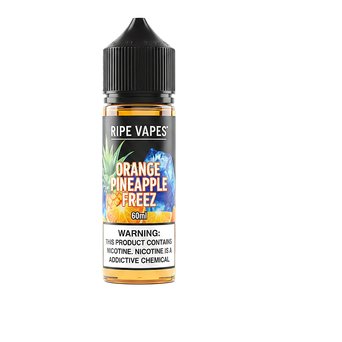 Buy Orange Pineapple Freez Ripe Vapes Synthetic 60ml In UAE