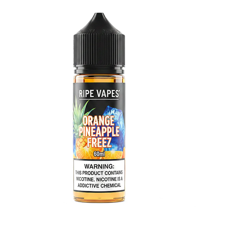 Buy Orange Pineapple Freez Ripe Vapes Synthetic 60ml In UAE