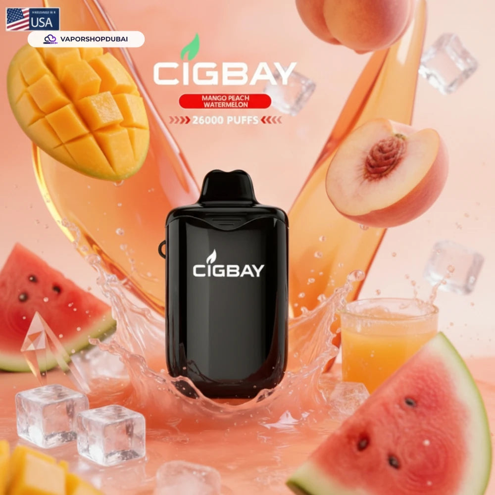 Cigbay 26000 Puffs Disposable Vape Kit 20mg in the UAE