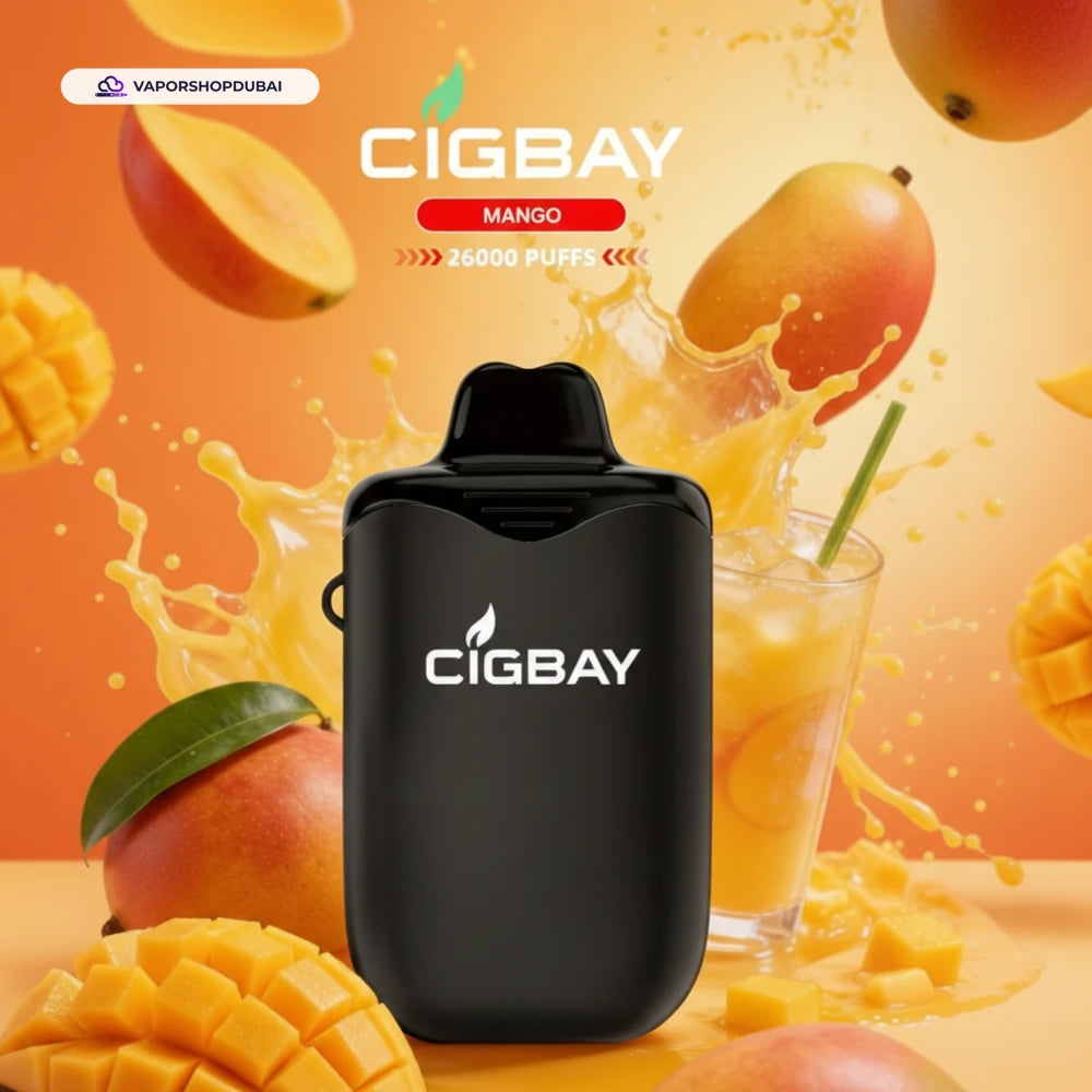 Cigbay 26000 Puffs Disposable Vape Kit 20mg in the UAE