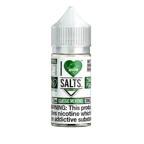 CLASSIC MENTHOL I Love Salts by Mad Hatter Juice